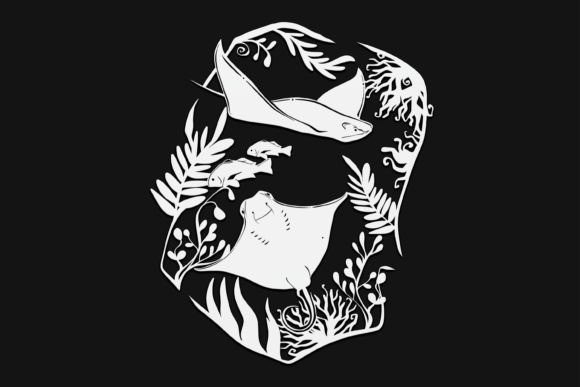 Cownose Ray Drawing 126: A Strategic Graphics and Illustrations Review