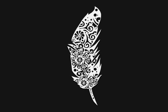 Feather Mandala Drawing 94: A Strategic Review for Graphics and Illustrations