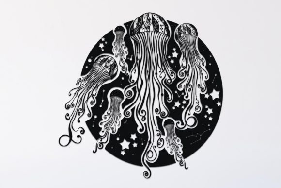 Jellyfish Drawing 156: A Fresh Graphics & Illustrations Pick for Crafters