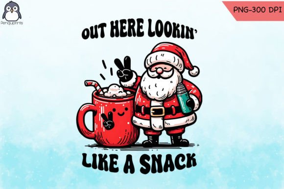 Lookin Like a Snack Xmas PNG: A Designer's Review