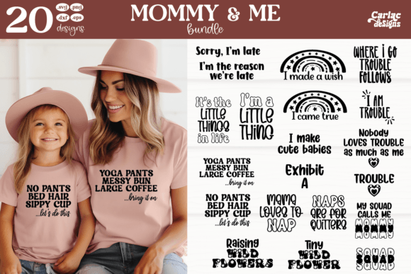 Mommy and Me Svg Bundle Review