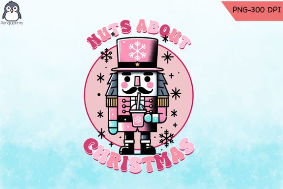 Nuts About Christmas Nutcracker PNG