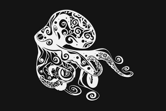 Octopus Mandala Drawing 138: A Designer's Review for Graphics and Illustrations