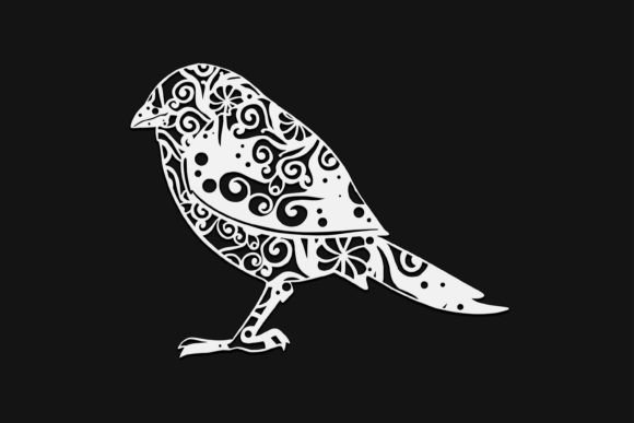 Sparrow Mandala Drawing 119: A Publisher’s Review of Modern Graphics and Illustrations