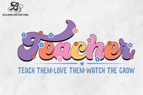 Teacher Flower SVG: A Graphic Design Asset for Crafts and Graphics