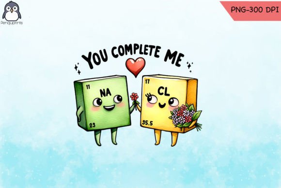 You Complete Me Chemistry PNG: A Designer's Review for Crafts & Graphics